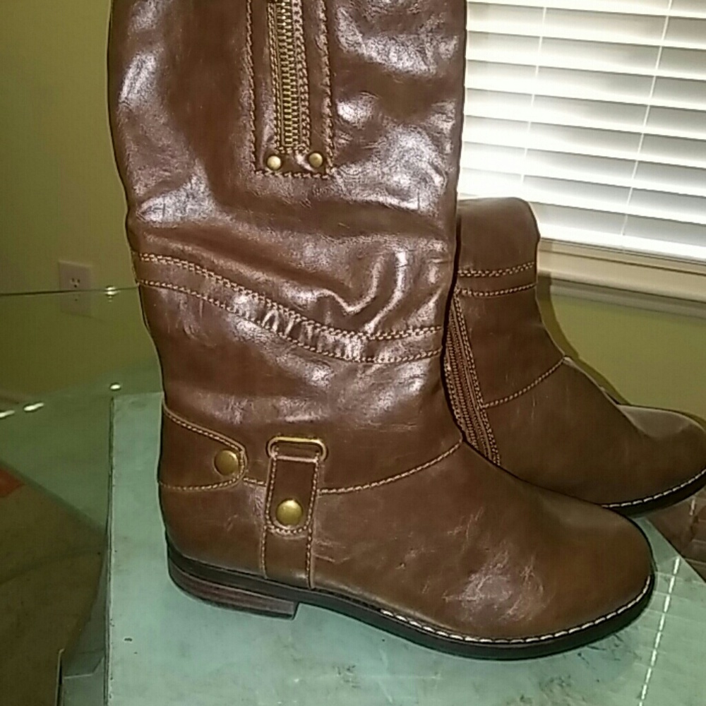 Brown Riding Boots